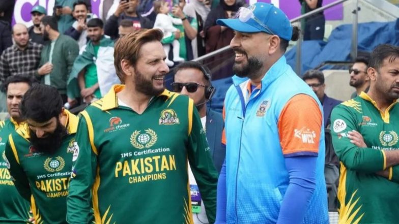 INDC vs PAK WCL 2025 Match Cancelled: शिखर धवन सहित कई दिग्गजों ने जताई नाराजगी, आयोजकों ने माफी मांगते हुए रद्द किया भारत बनाम पाकिस्तान लीजेंड्स मैच