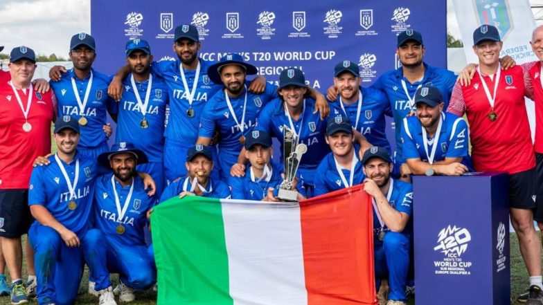 Italy Cricket Team Qualify for ICC T20 World Cup 2026: इटली क्रिकेट टीम ने पहली बार T20 वर्ल्ड कप के लिए किया क्वालीफाई, जानिए कौन हैं जो बर्न्स की अगुवाई में इतिहास रचने वाली इटली के खिलाड़ी