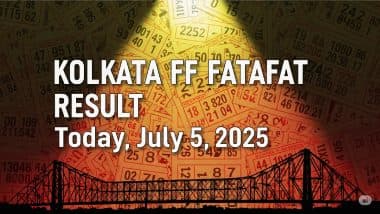 Kolkata FF Fatafat Result Today July 5, 2025: सबसे पहले यहां देखें कोलकाता फटाफट रिजल्ट, 5 जुलाई 2025 के नतीजे जारी