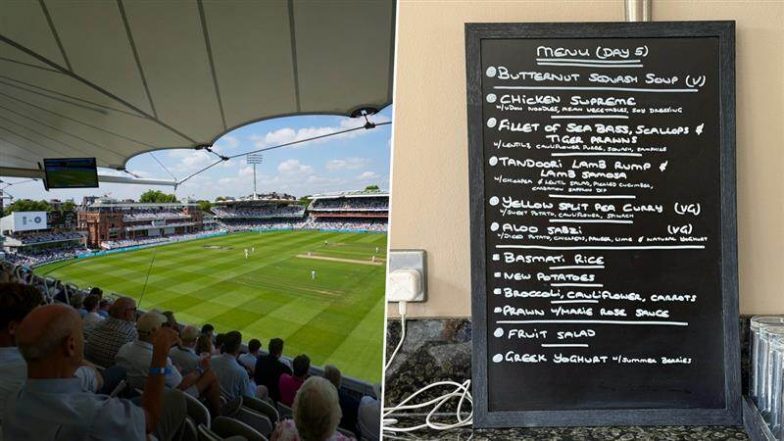 Lord&rsquo;s Cricket Stadium Lunch Menu: लॉर्ड्स टेस्ट के लंच में खिलाड़ियों ने उड़ाया तंदूरी लैम्ब से लेकर आलू की सब्ज़ी तक का लुत्फ, जानिए पूरा मेन्यू