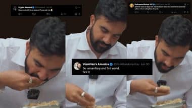ज़ोहरान ममदानी की बिरयानी खाने पर बवाल! हाथ से खाना पश्चिम के लिए इतना अजीब क्यों है, और बाकी दुनिया के लिए सामान्य क्यों? ज़ोहरान ममदानी की बिरयानी खाने पर बवाल! हाथ से खाना पश्चिम के लिए इतना अजीब क्यों है, और बाकी दुनिया के लिए सामान्य क्यों?