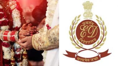 ED Raid Mahadev App Saurabh Ahuja: शादी में ED का छापा, मंडप से भागा दूल्हा, महादेव सट्टा ऐप का आरोपी सौरभ आहूजा परिवार समेत फरार ED Raid Mahadev App Saurabh Ahuja: शादी में ED का छापा, मंडप से भागा दूल्हा, महादेव सट्टा ऐप का आरोपी सौरभ आहूजा परिवार समेत फरार