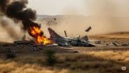 IAF Fighter Jet Crash Video: राजस्थान के चूरू में वायुसेना का जगुआर फाइटर जेट क्रैश, हादसे में 2 लोगों के हताहत होने की खबर