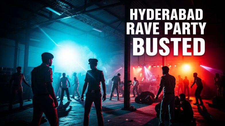 Hyderabad Rave Party Busted: हैदराबाद के पॉश इलाके में चल रही थी रेव पार्टी, पुलिस ने मारा छापा, 11 लोग पकड़े गए