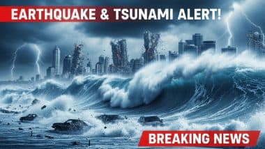 Russia Earthquake Tsunami Warning: रूस में 8.7 तीव्रता का जोरदार भूकंप, जापान और अमेरिका समेत कई देशों में सुनामी का अलर्ट Russia Earthquake Tsunami Warning: रूस में 8.7 तीव्रता का जोरदार भूकंप, जापान और अमेरिका समेत कई देशों में सुनामी का अलर्ट