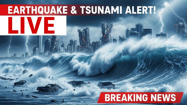 Earthquake And Tsunami Live Updates: भूकंप के बाद सुनामी, हवाई से टकराई समुद्री लहरें, अलर्ट पर जापान