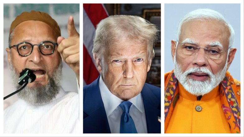 'ट्रंप के 25% टैरिफ पर 56 इंच का सीना चुप क्यों है?', असदुद्दीन ओवैसी का मोदी सरकार पर बड़ा हमला