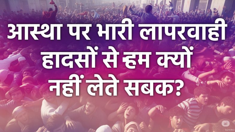 मंदिरों में भगदड़: जहां मांगी जाती है जिंदगी की दुआ, वहां क्यों मिलती है मौत की सजा? ऐसे हादसों से हम क्यों नहीं लेते सबक?