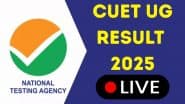 CUET UG Result 2025 LIVE: आज जारी होगा सीयूईटी यूजी का रिजल्ट, cuet.nta.nic.in पर देखें स्कोरकार्ड
