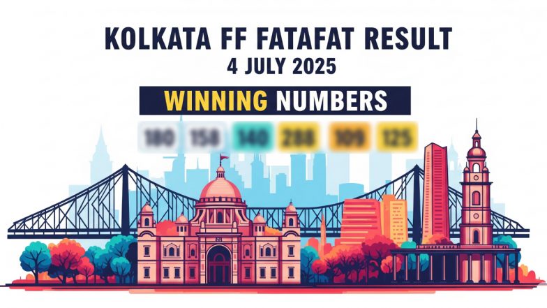 Kolkata FF Fatafat Result: आ गया कोलकाता फटाफट का पहला रिजल्ट! देखें 10:03 बजे वाली बाजी का लकी नंबर?