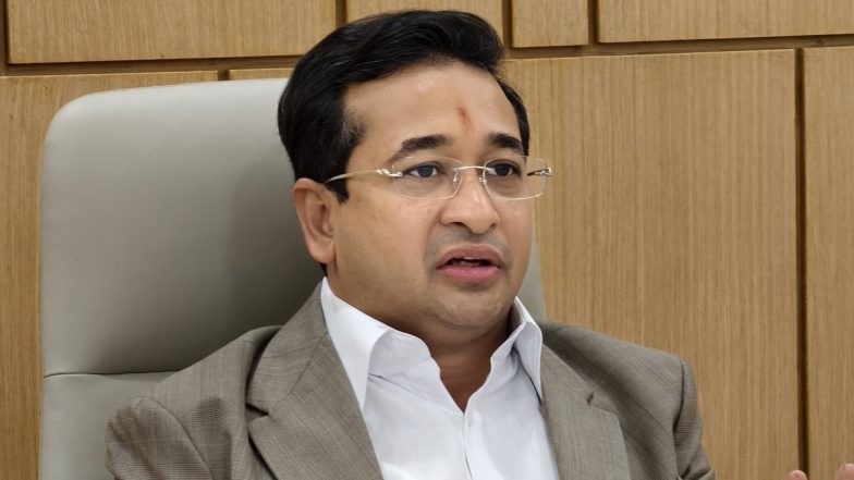 Hindi Vs Marathi Row: महाराष्ट्र में भाषा विवाद पर MNS पर भड़के मंत्री नितेश राणे, बोले- 'हिम्मत है तो नल बाजार और मोहम्मद अली रोड जाकर दिखाएं'; VIDEO