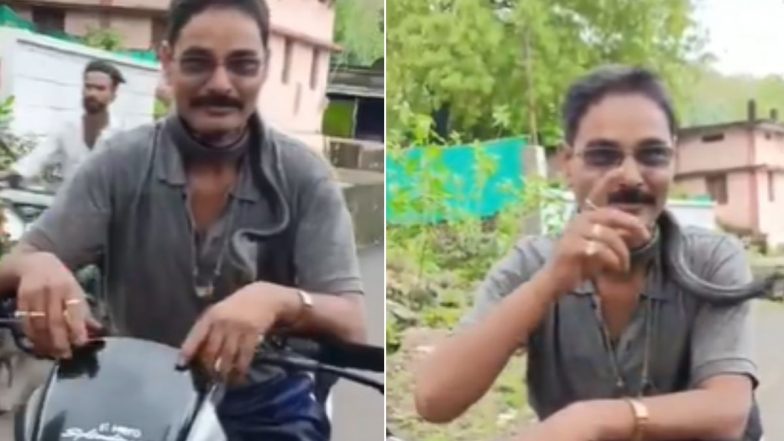 VIDEO: रीलबाजी के चक्कर में गई जान! जहरीले सांप को गले में लटकाकर घूम रहा था युवक, डंसने से हुई मौत