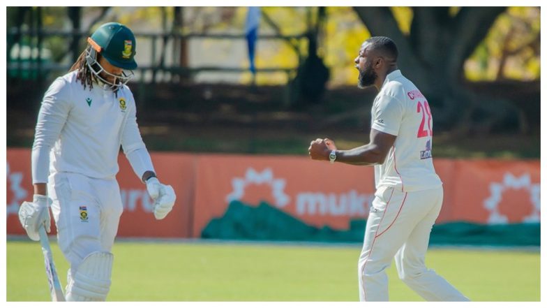 ZIM vs SA, 1st Test Match Day 4 Live Streaming In India: ज़िम्बाब्वे बनाम दक्षिण अफ्रीका के बीच आज खेला जाएगा पहले टेस्ट मैच का चौथा दिन, यहां जाने कब, कहां और कैसे देखें इस मुकाबले की लाइव स्ट्रीमिंग