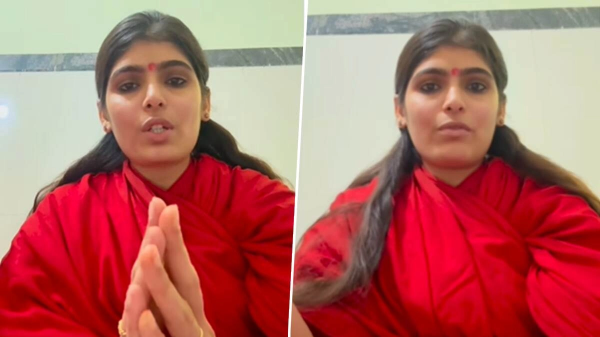 Sadhvi Prem Baisa Viral Video: वीरमपुरी महाराज के साथ विवादित वीडियो वायरल होने के बाद साध्वी प्रेम बाईसा ने दी सफाई, कहा, 'अश्लील' क्लिप ब्लैकमेल करने के इरादे से एडिट किया गया