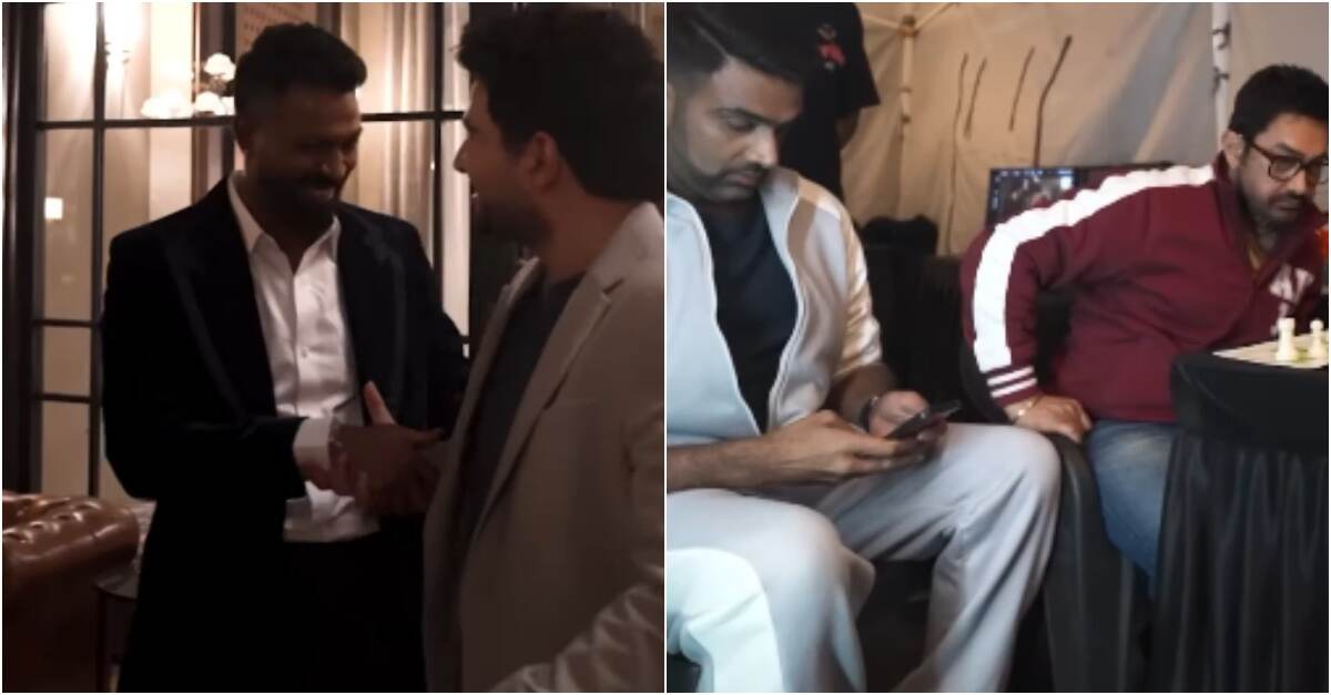Viral Video: आमिर खान, जसप्रीत बुमराह, हार्दिक पांड्या और अश्विन समय रैना के साथ दिलचस्प वीडियो में आये नजर
