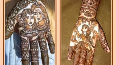 Sawan 2025 Mehndi Designs: सावन के पावन महीने में अपने हाथों पर रचाएं मेहंदी, देखें खूबसूरत डिजाइन्स