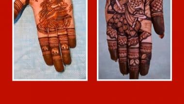 Sawan Somvar 2025 Mehndi Designs: सावन सोमवार को बनाएं स्पेशल, हाथों पर रचाएं ये मनमोहक मेहंदी डिजाइन्स