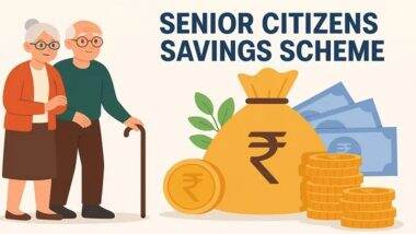 Senior Citizen Savings Scheme: सीनियर सिटीजन सेविंग्स स्कीम में ब्याज दर 8.2% पर बरकरार, हर तिमाही मिलेगा ब्याज Senior Citizen Savings Scheme: सीनियर सिटीजन सेविंग्स स्कीम में ब्याज दर 8.2% पर बरकरार, हर तिमाही मिलेगा ब्याज