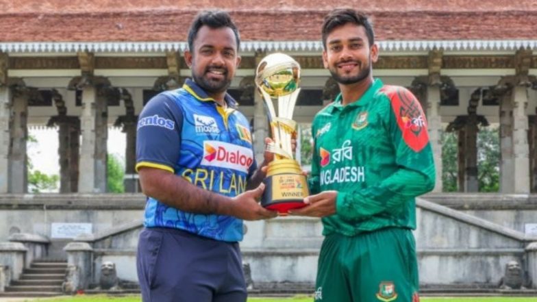 Bangladesh Beat Sri Lanka 2nd ODI Match 2025 1st Inning Scorecard: रोमांचक मुकाबले में बांग्लादेश ने श्रीलंका को 16 रनों से हराया, सीरीज में की 1-1 की बराबरी, तनवीर इस्लाम ने की घातक गेंदबाजी; यहां देखें SL बनाम BAN मैच का स्कोरकार्ड