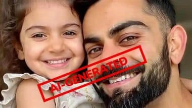 Virat Kohli’s Selfie With Daughter Vamika Fact Check: फेक निकली विराट कोहली और बेटी वामिका की सेल्फी! जानिए 'रन मशीन' की वायरल हो रही तस्वीर की सच्चाई