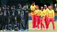 Zimbabwe vs New Zealand, 3rd T20I Match 2025 Key Players To Watch Out: हरारे में न्यूजीलैंड को हराकर इतिहास रचना चाहेगी जिम्बाब्वे, तीसरे टी20 मुकाबले में इन दिग्गज खिलाड़ियों पर होगी सबकी निगाहें