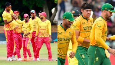 Zimbabwe vs South Africa, 4th Match 2025 Toss Winner Prediction: जिम्बाब्वे बनाम दक्षिण अफ़्रीका के बीच चौथे टी20 मुकाबले में कौन होगा टॉस का बॉस? मैच से पहले जानें कौनसी टीम मार सकती हैं बाजी