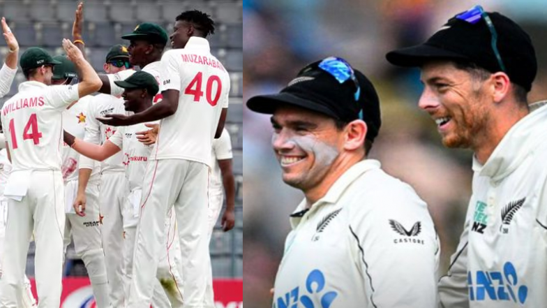 ZIM vs NZ 2nd Test 2025 Scorecard: न्यूज़ीलैंड ने ज़िम्बाब्वे को दूसरे टेस्ट में पारी और 359 रनों से हराया, 2-0 से सीरीज़ पर किया कब्ज़ा, देखें मैच का फुल स्कोरकार्ड