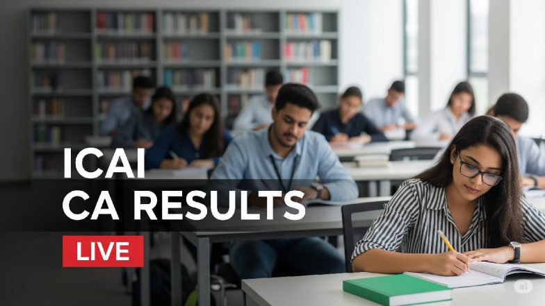 ICAI CA Foundation, Inter, Final Result May 2025 Live: सीएम फाउंडेशन, इंटरमीडिएट और फाइनल मई परीक्षा का रिजल्ट जारी, icai.nic.in पर देखें नतीजे