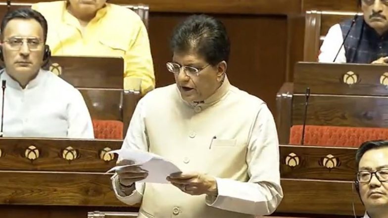 संसद में उठा टैरिफ का मुद्दा, केंद्रीय मंत्री पीयूष गोयल ने दिया जवाब, बताया क्या है सरकार का प्लान