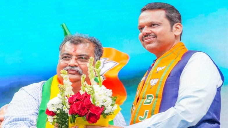 Ravindra Chavan New Maha BJP President: रवींद्र चव्हाण बने भाजपा की महाराष्ट्र इकाई के नए अध्यक्ष