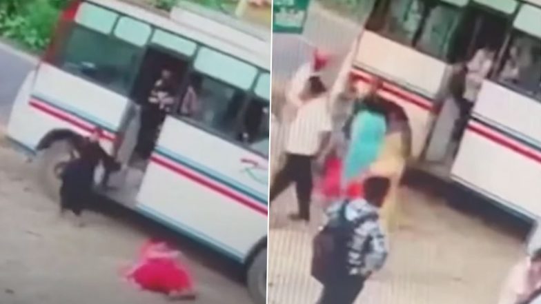 Fire in Bus: बस के इंजन में लगी आग, चलती गाड़ी से उतरकर नीचे गिरे यात्री, होशियारपुर का वीडियो आया सामने; VIDEO
