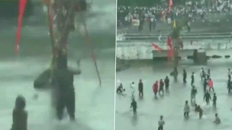 Pandhurna Gotmar Mela: एक दुसरे को पत्थर मारने का त्यौहार, मध्य प्रदेश के पांढुर्ना जिले में मनाया गया 'गोटमार मेला' उत्सव, सैकड़ों लोग हुए घायल; VIDEO