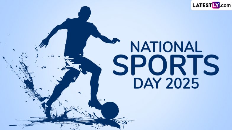 Motivational Quotes &amp; National Sports Day 2025: &lsquo;कड़ी मेहनत से प्रतिभा भी हार जाती है.&rsquo; सोशल मीडिया पर ऐसे प्रेरक कोट्स भेजकर इस दिवस को सेलिब्रेट करें!