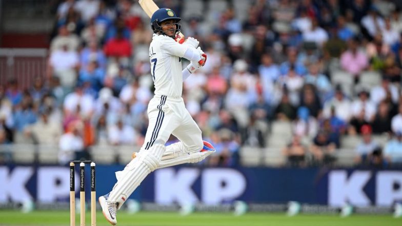 Shubman Gill&rsquo;s Test Jersey Sold for Charity: शुभमन गिल की भारत बनाम इंग्लैंड टेस्ट सीरीज की जर्सी रेड फॉर रूथ चैरिटी के नीलामी में 5.41 लाख रुपये में बिकी