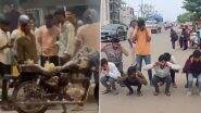 Bilaspur: सड़क पर केक काटकर और पटाखें फोड़कर मनाया जन्मदिन, अब पुलिस ने सिखाया सबक, छत्तीसगढ़ के बिलासपुर का VIDEO आया सामने