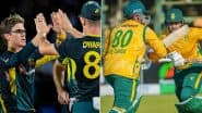 How To Watch AUS vs SA T20I and ODI Series 2025 Live Streaming in India: जानिए भारत में कब, कहां और कैसे देखें ऑस्ट्रेलिया बनाम दक्षिण अफ्रीका टी20I और ODI सीरीज के मैचों का लाइव प्रसारण?