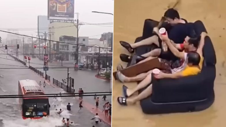 Typhoon Whipa After Effects: तूफ़ान व्हिपा के बाद आई बाढ़ के बाद भी नहीं थमी ज़िंदगी, फ़िलिपीन की जिंदादिली को सलाम