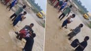 Saharanpur: पानी के कारण स्कूल वैन सड़क पर रुकी, लोगों ने जान जोखिम में डालकर बच्चों को पार करवाया उफनता नाला, सहारनपुर का वीडियो आया सामने; VIDEO
