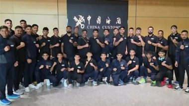 भारतीय मुक्केबाज अंतरराष्ट्रीय युवा मुक्केबाजी प्रतियोगिता के लिए चीन पहुंचे