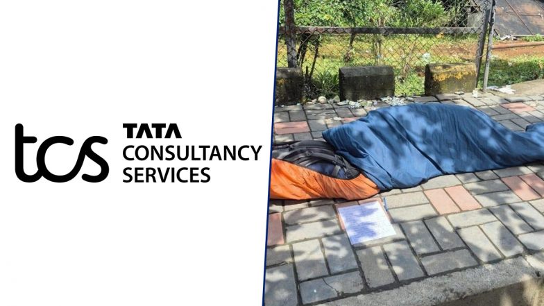 TCS Layoffs: सैलरी नहीं मिलने से नाराज कर्मचारी 29 जुलाई से पुणे के ऑफिस के बाहर फूटपाथ पर सोने को मजबूर, सोशल मीडिया पर पोस्ट हुआ वायरल