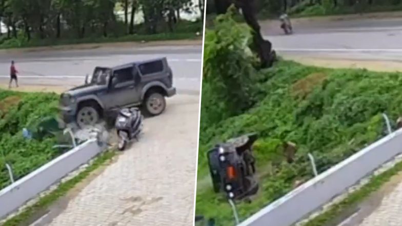 Rohtas Thar Accident: रोहतास में बेकाबू थार सवार का कहर! सड़क किनारे 4 लोगों को रौंदा, 1 महिला की हुई मौत; VIDEO
