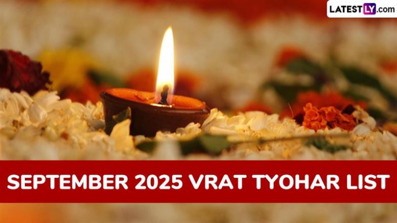 September 2025 Vrat Tyohar List: उत्सवों का एक और माह सितंबर! जब गणेश-विसर्जन, पितृपक्ष, नवरात्रि एवं ईद-उन-नबी जैसे पर्व बनाएंगे इसे मुकम्मल!