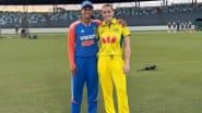 IND-A vs AUS-A: भारत 'ए' महिला क्रिकेट टीम ने ऑस्ट्रेलिया को हराकर वनडे सीरीज जीती