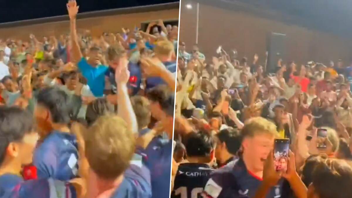 Hong Kong U20 Rugby Teams Dance On Bhojpuri Songs: एशिया रग्बी U20 सेवन 2025 खिताब जीतने के बाद भोजपुरी गानों पर झूमी हांगकांग टीम, फैंस के साथ किया धमाकेदार डांस, देखें वीडियो
