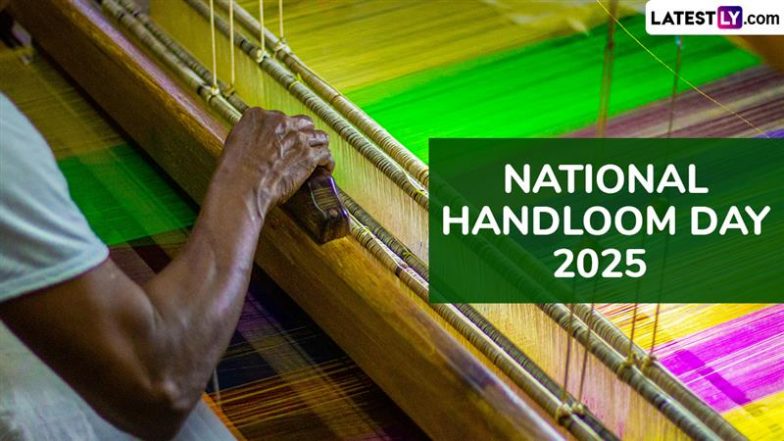National Handloom Day: केंद्रीय मंत्रियों ने बुनकरों को दी शुभकामनाएं, स्वदेशी को बढ़ावा देने का लिया संकल्प