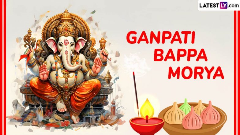 Happy Ganesh Chaturthi 2025 Wishes: देशभर में गणेश चतुर्थी की धूम! गणपति बप्पा के मनमोहक Images, HD Wallpapers, Greetings के जरिए भक्तों ने दी शुभकामनाएं