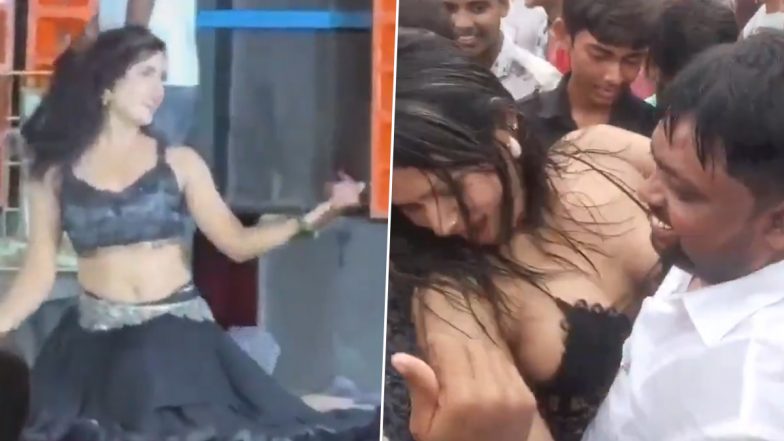 Obscene Dance on Janmashtami: जन्माष्टमी पर अश्लील डांस क्यों? यूपी के बादलपुर थाने में मुजरा, बिहार के मोतिहारी में बार गर्ल के साथ दिखे मुखिया