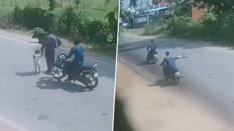 Ajmer Road Accident: अपने दादा के साथ सड़क पार कर रही मासूम को तेज रफ्तार बाइक सवार ने मारी टक्कर, गंभीर रूप से बच्ची हुई घायल, रोंगटे खड़े कर देनेवाला VIDEO आया सामने