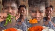 Reel बनानी है, चाहे जान भले ही चली जाए...हरी मिर्च को गाजर-मूली की तरह चबा गया शख्स, लाइक्स और फॉलोअर्स पाने के लिए वायरल किया VIDEO