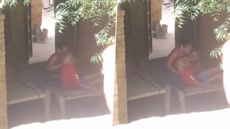 Pratapgarh Shocker: बुजुर्ग बीमार ससुर को पीटते हुए दिखाई दी बहु, प्रतापगढ़ का वीडियो सोशल मीडिया पर आया सामने; VIDEO